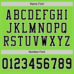 Neon Green Black White Custom Authentic Football Jersey, Mesh Design Custom Neon Green Black-White Mesh Authentic Football - Image 4
