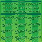 Neon Green Softball Jersey Unisex Two-Button Custom Design - Kelly Green Custom Neon Green Kelly Green Two-Button Unisex - Image 4