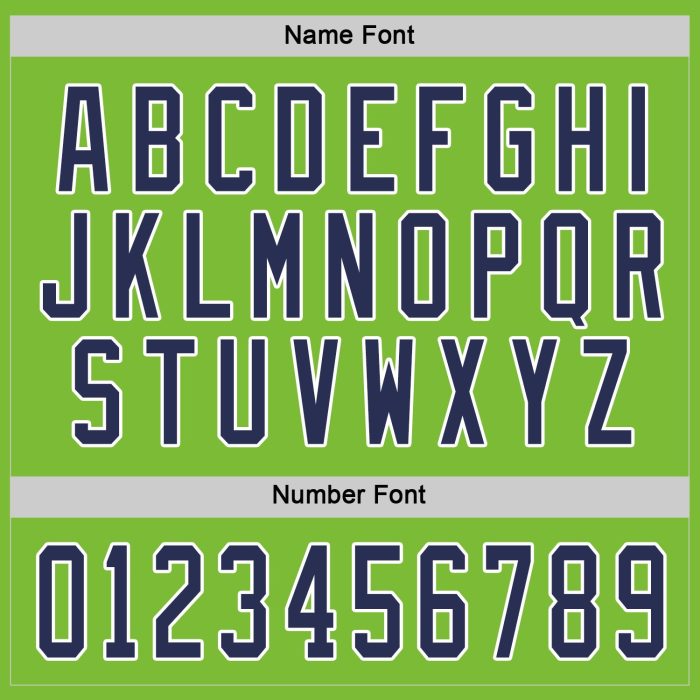 Neon Green Navy White Hockey Jersey Custom Design for Teams and Fans Custom Neon Green Navy-White Hockey Jersey - Image 4