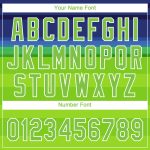 Custom Neon Green Baseball Jersey with Royal 3D Pattern Design - Authentic Sports Apparel Custom Neon Green Neon Green-Royal - Image 5