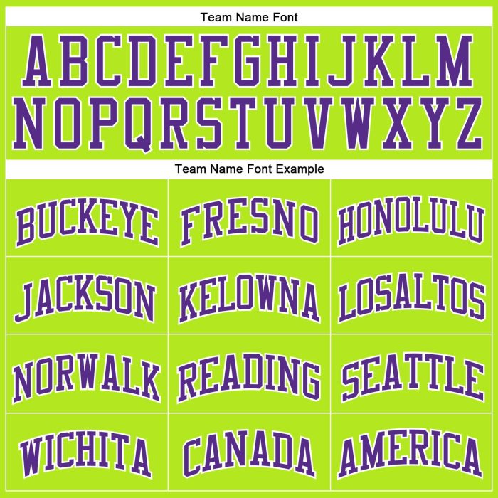 Neon Green Purple White Throwback Basketball Jersey - Custom Authentic Sportswear Custom Neon Green Purple-White Authentic - Image 3