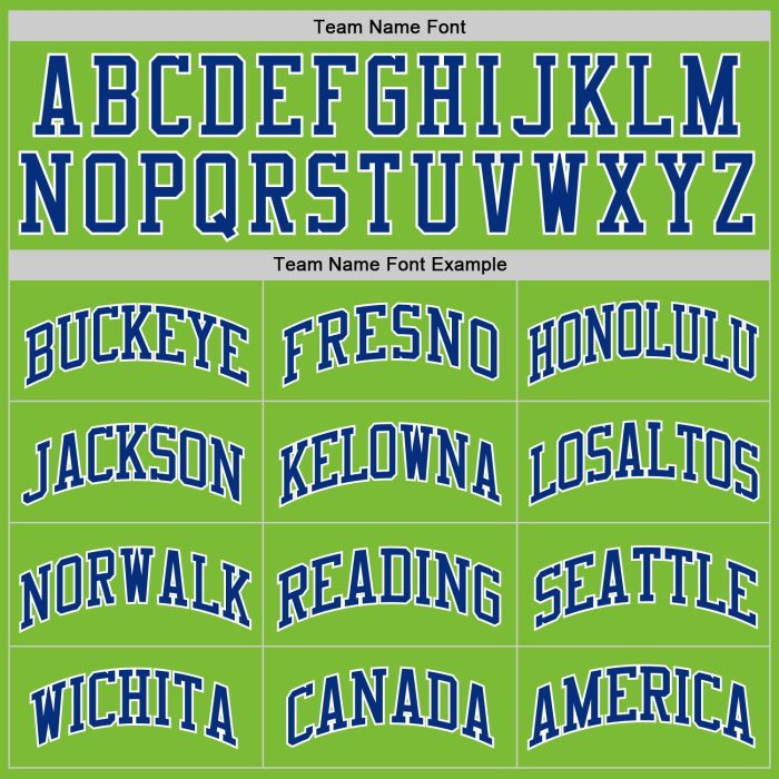 Neon Green Royal White Basketball Jersey - Custom Authentic Design Custom Neon Green Royal-White Authentic Basketball Jersey - Image 4