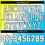 Neon Green White Light Blue Basketball Jersey Custom Round Neck Sublimation Suit Custom Neon Green White-Light Blue Round - Image 4