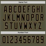 Olive Black Gold Salute To Service Hockey Jersey - Customizable Team Apparel Custom Olive Black-Old Gold Salute To Service - Image 4