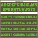 Custom Neon Green Olive Fleece Jogger Sweatpants - Salute to Service Edition Custom Olive Neon Green Fleece Salute To Service - Image 2