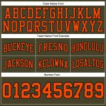 Custom Olive Orange Black Basketball Shorts Salute To Service Authentic Throwback Design Custom Olive Orange-Black Authentic - Image 3