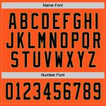 Custom Orange Black Gold Hockey Jersey | Personalized Sports Apparel Custom Orange Black-Old Gold Hockey Jersey - Image 4