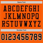 Custom Orange Black White Mesh Football Jersey - Authentic Throwback Design Custom Orange Black-White Mesh Authentic Throwback - Image 4
