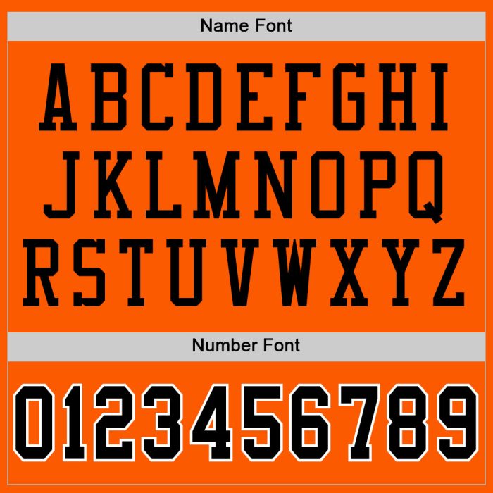 Custom Orange Black White Mesh Football Jersey - Authentic Throwback Design Custom Orange Black-White Mesh Authentic Throwback - Image 4