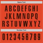 Custom Performance Golf Polo Shirt in Orange and Brown for Men Custom Orange Brown Performance Golf Polo Shirt - Image 5