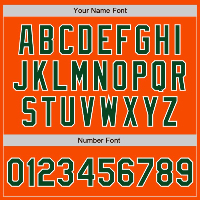 Custom Orange and Green White Authentic Baseball Jersey Style 3188 - Personalized Sports Apparel Custom Orange Green-White - Image 5