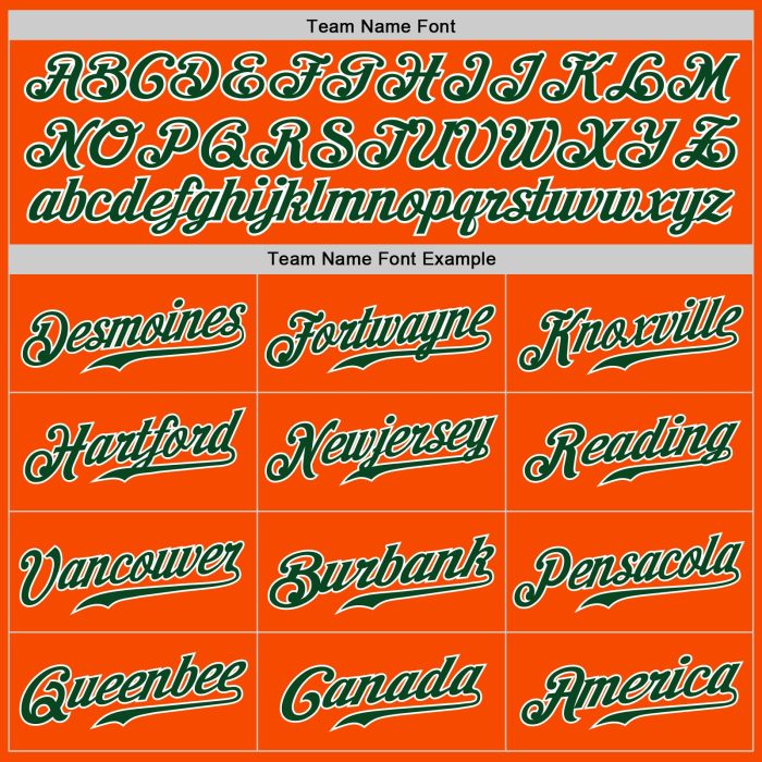 Custom Orange and Green White Authentic Baseball Jersey Style 3188 - Personalized Sports Apparel Custom Orange Green-White - Image 4