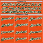 Custom Performance T-Shirt in Orange Green-White - Style 5582 for Active Wear and Sports Custom Orange Green-White Performance - Image 3