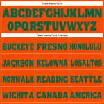 Custom Fleece Joggers in Orange and Kelly Green for Men and Women Custom Orange Kelly Green Fleece Jogger Sweatpants - Image 2