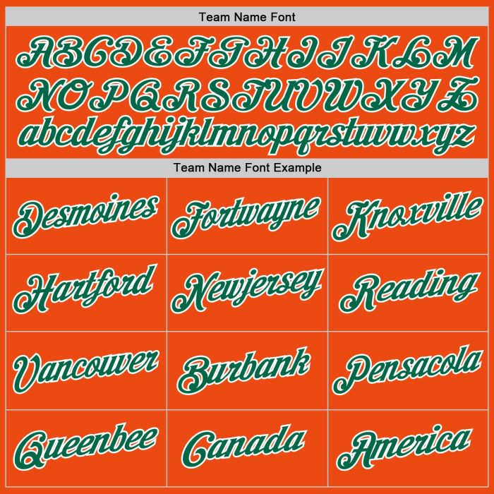 Custom Performance T-Shirt in Orange, Kelly Green & White - Style 6501 Custom Orange Kelly Green-White Performance T-Shirt - Image 3