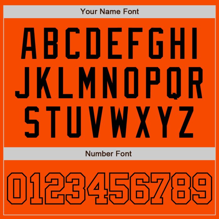 Custom Orange Black Baseball Jersey - Authentic Personalized Sports Apparel Custom Orange Orange-Black Authentic Baseball - Image 5