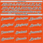 Custom Performance T-Shirt in Orange Steel Gray and White - Stylish Sportswear for Active Lifestyle Custom Orange Steel Gray-White - Image 3