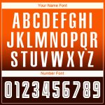 Custom Soccer Jersey Long Sleeve Fade Fashion in Orange White-Brown Sublimation Custom Orange White-Brown Sublimation Long - Image 5