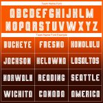 Custom Soccer Jersey Long Sleeve Fade Fashion in Orange White-Brown Sublimation Custom Orange White-Brown Sublimation Long - Image 4