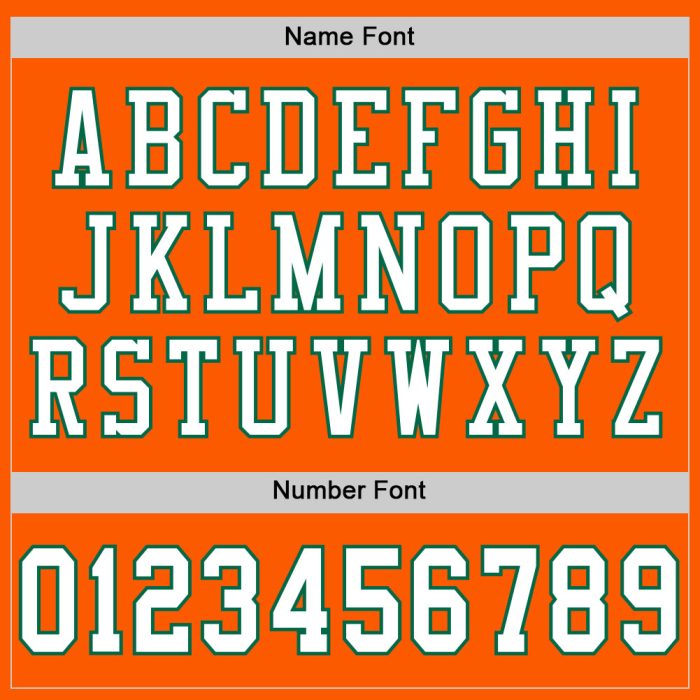 Custom Orange White Green Authentic Throwback Football Jersey - Mesh Design Custom Orange White-Kelly Green Mesh Authentic - Image 4