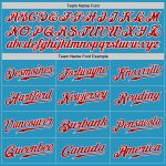 Panther Blue Red-White Custom Authentic Baseball Jersey for Men and Women Custom Panther Blue Red-White Authentic Baseball - Image 4