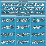 Panther Blue Black White Authentic Fade Fashion Baseball Jersey - Custom Design Custom Panther Blue White-Black Authentic - Image 4