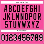 Custom Basketball Jersey Pink Black White Authentic Throwback Design Custom Pink Black-White Authentic Throwback Basketball - Image 4