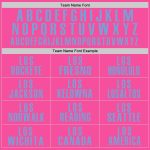 Custom Pink and Light Blue Performance Golf Polo Shirt for Men Women Custom Pink Light Blue Performance Golf Polo Shirt - Image 4