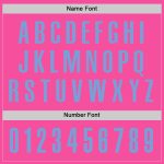 Custom Pink and Light Blue Performance Golf Polo Shirt for Men Women Custom Pink Light Blue Performance Golf Polo Shirt - Image 5