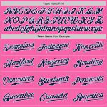 Custom Baseball Jersey, Authentic Pink Navy White Design for Fans Custom Pink Navy-White Authentic Baseball Jersey - Image 4