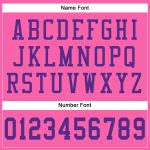 Custom Pink Purple Authentic Football Jersey - Personalized Mesh Sportswear Custom Pink Purple Mesh Authentic Football Jersey - Image 4