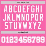 Authentic Custom Pink White Basketball Jersey - Retro Throwback Styles Custom Pink White Authentic Throwback Basketball Jersey - Image 3