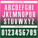 Custom Soccer Uniform Jersey - Pink White Green Fade Sublimation Long Sleeve Fashion Wear Custom Pink White-Green Sublimation - Image 5