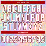 Custom Leopard 3D Pattern Long Sleeve T-Shirt in Pink White Red - Performance Tee Custom Pink White-Red Leopard 3D Pattern - Image 4