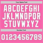 Custom Pink White Silver Gray Sports Basketball Jersey Authentic Throwback Custom Pink White-Silver Gray Authentic Throwback - Image 3