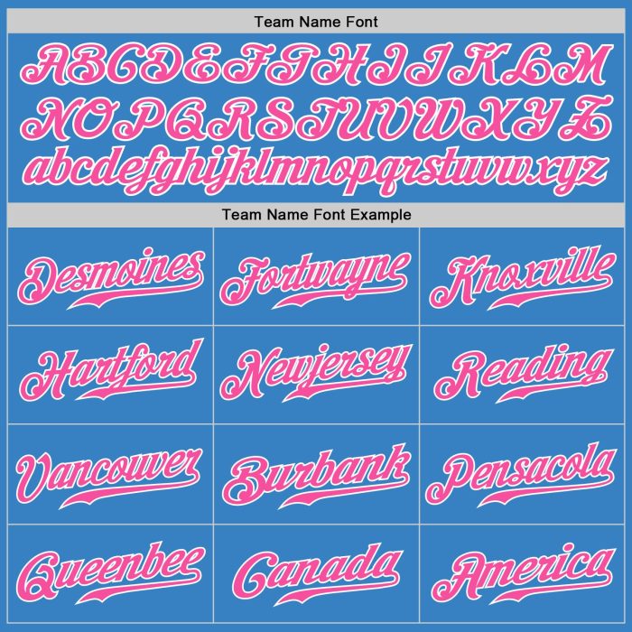 Custom Authentic Baseball Jersey in Powder Blue and Pink-White Custom Powder Blue Pink-White Authentic Baseball Jersey - Image 4