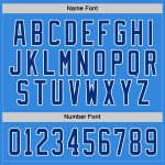 Custom Powder Blue Hockey Jersey - Royal White Team Jersey for Men and Women Custom Powder Blue Royal-White Hockey Jersey - Image 4