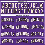 Custom Purple Black Cream Basketball Jersey | Authentic Throwback Design Custom Purple Black-Cream Authentic Throwback Basketball - Image 3