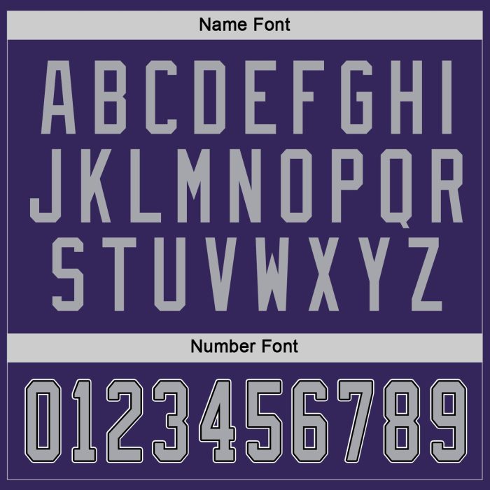Personalized Purple Gray Black White Hockey Jersey Custom Design Custom Purple Gray Black-White Hockey Jersey - Image 4