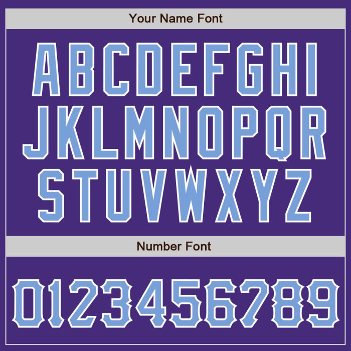 Custom Authentic Baseball Jersey in Purple and Light Blue-White Style 5440 Custom Purple Light Blue-White Authentic Baseball - Image 5