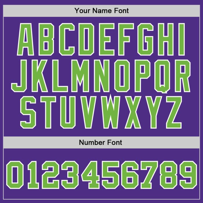 Custom Purple Neon Green White Basketball Jersey - Authentic Throwback Design Custom Purple Neon Green-White Authentic Throwback - Image 3