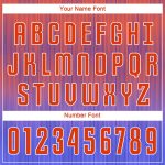 Custom Soccer Uniform Jersey Sublimation Purple Orange-White Style 9984 Custom Purple Orange-White Sublimation Soccer Uniform - Image 5