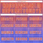 Custom Soccer Uniform Jersey Sublimation Purple Orange-White Style 9984 Custom Purple Orange-White Sublimation Soccer Uniform - Image 4