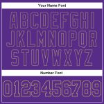 Custom Purple Old Gold Black Basketball Jersey - Authentic Throwback Style Custom Purple Purple Old Gold-Black Authentic - Image 4