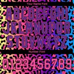 Custom Purple-Pink 3D Leopard Baseball Jersey - Authentic Design for Sports Fans Custom Purple Purple-Pink 3D Pattern Design - Image 5