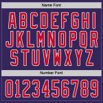 Custom Red and White Purple Hockey Jersey for Men and Women Custom Purple Red-White Hockey Jersey - Image 4