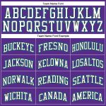 Authentic Basketball Jersey Custom Purple White Black Teal Throwback Design Custom Purple White Black-Teal Authentic Throwback - Image 3