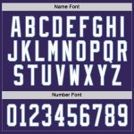 Purple White Light Blue Custom Hockey Jersey for Men and Women Custom Purple White-Light Blue Hockey Jersey - Image 4