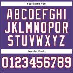 Custom Long Sleeve Performance T-Shirt in Purple, White, and Red for Men and Women Custom Purple White-Red Long Sleeve Performance - Image 5