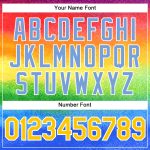 Pride Month Rainbow Jersey Love Is Love LGBT Baseball Jersey Authentic Style 7819 Custom Rainbow For Pride Month Love Is - Image 5